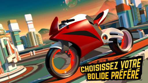 Gravity Rider: Space Bike Race screenshot 2