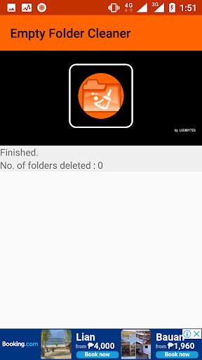 Empty Folder Cleaner / Remover स्क्रीनशॉट 2