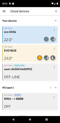 Sabiana WiFi screenshot 1