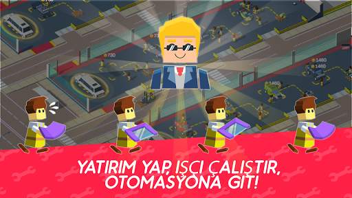 Idle Mechanics Manager – Araba Fabrikatörü Oyunu screenshot 3