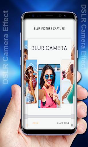 DSLR Camera Effects & Blur Background screenshot 1