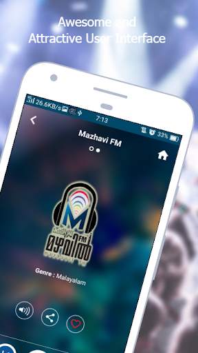 Malayalam Radio - ByteCast : Online FM Songs Music screenshot 4