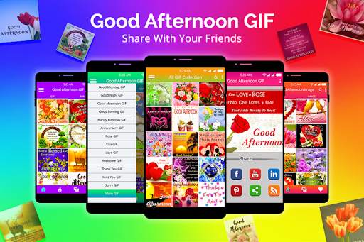 GIF Good Afternoon Collection 1 تصوير الشاشة