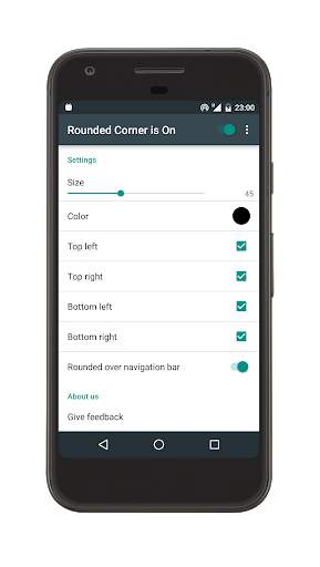 Rounded Corner screenshot 1