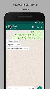 Fake chat editor for whatsapp messenger screenshot 2