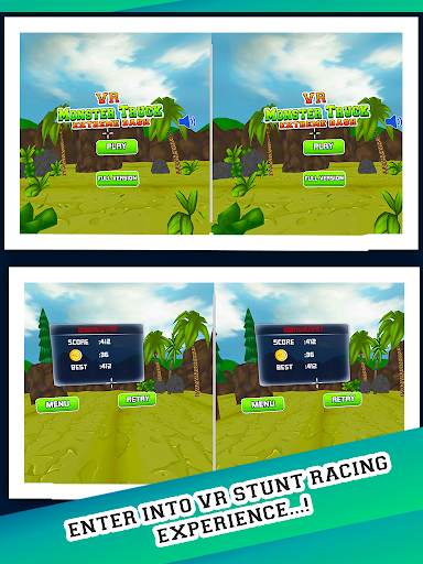 VR Monster Truck Extreme Dash screenshot 1