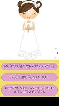 Peinados para Comunión niñas screenshot 3