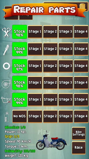 Drag Racing Manager - Motorbike wheelie racing screenshot 7