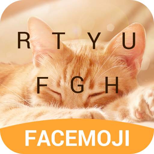 Lovely Cute Cat Emoji Keyboard Theme For Facemoji v1.0