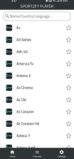 Sportzfy - Player screenshot 1