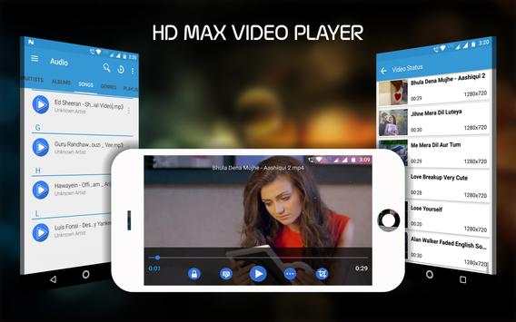 HD Max Player screenshot 1