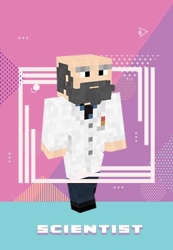 Scientist Skin For Minecraft screenshot 1
