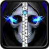Skulls Zipper Lock Screen 1.7