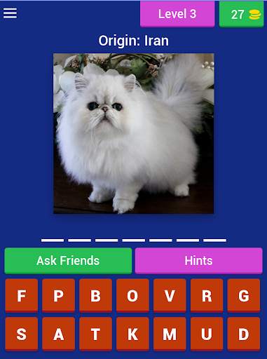 Cat Breed Quiz Game (Cat Game) screenshot 8