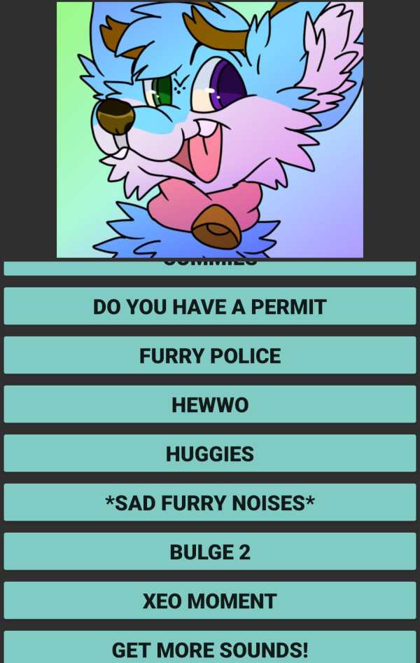 Furry Soundboard 1 تصوير الشاشة