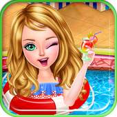 Princess Dressup Pool Party 5.8
