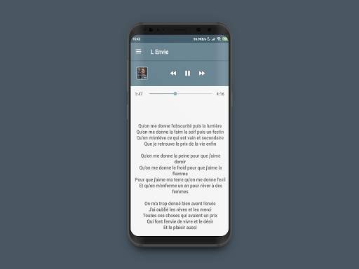 Free Johnny Hallyday Music and Lyrics screenshot 4