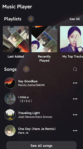 Music Player - Free Mp3 Player screenshot 1