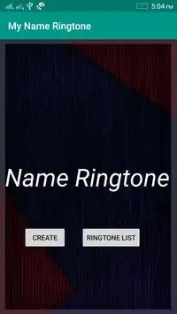 My Name Ring Tone screenshot 1