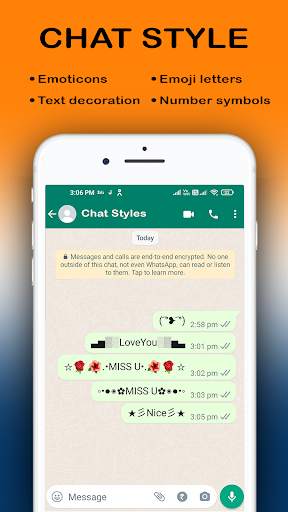 Chat Style For Whatsapp screenshot 1