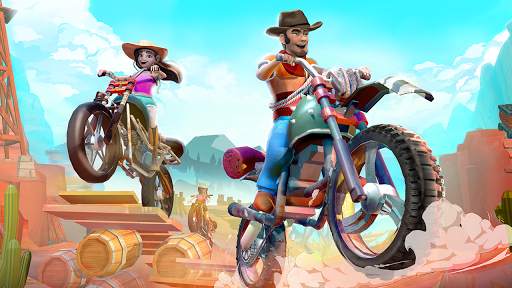 Mountain Bike Racing Stunts : Motorcycle Game 2021 screenshot 4