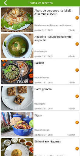 Recettes de riz screenshot 3