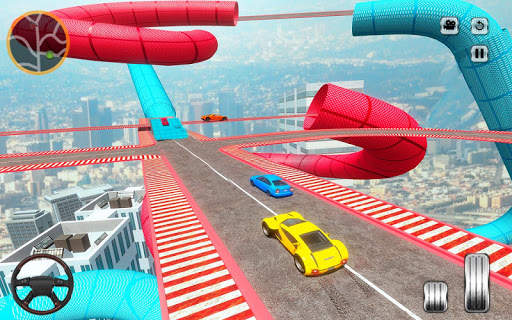 Flying Car Derby Crash Stunts & Car Racing screenshot 4