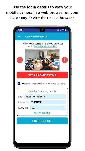 IP Phone Camera screenshot 1