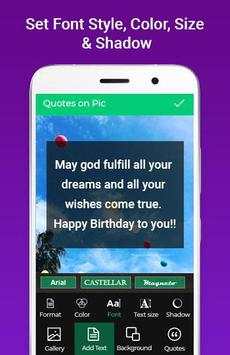 Text On Photo - Quote Pic screenshot 6