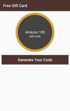 Free Gift Card Generator 5 تصوير الشاشة