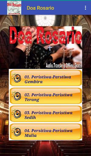 Doa Rosario Katolik | Audio Offline   Teks screenshot 3