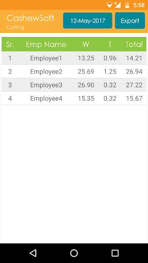 CashewSoft Data Entry screenshot 5