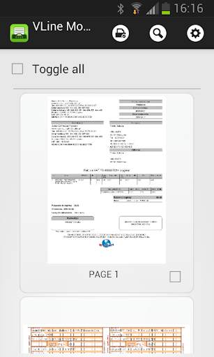 VLine Mobile Print screenshot 1
