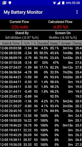My Battery Monitor screenshot 1