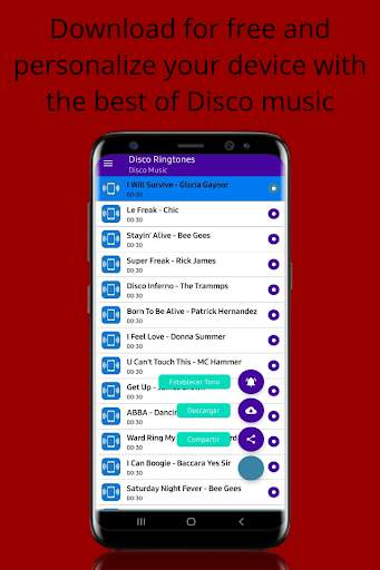 Disco Ringtones Free screenshot 3