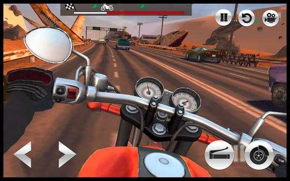 Moto Racing : Real City Highway Bike Rider Game 3D screenshot 3