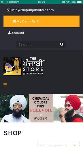 The Punjabi Store screenshot 1