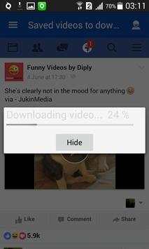 Video downloader for Facebook screenshot 4