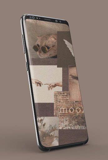 Brown Aesthetic Wallpaper Offline screenshot 3