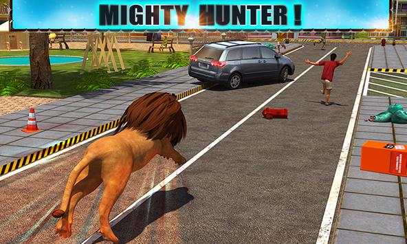 Angry Lion Attack 3D screenshot 1