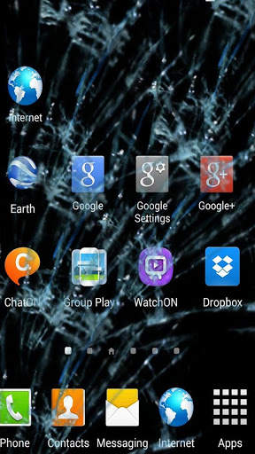 Broken Screen Glass Wallpaper 4K screenshot 1