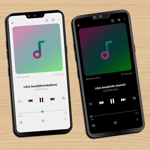 Black Theme for LG UX9 (Android 10) screenshot 1