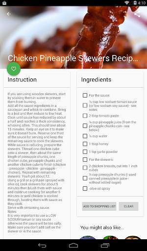 Chicken Recipes Free screenshot 9