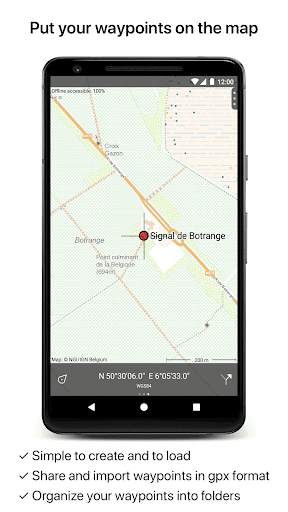 Topo GPS Belgium screenshot 6