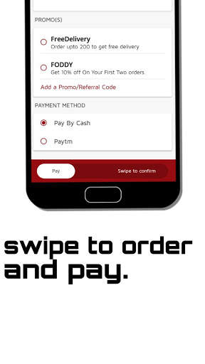 Foddy - Food Delivery App 4 تصوير الشاشة