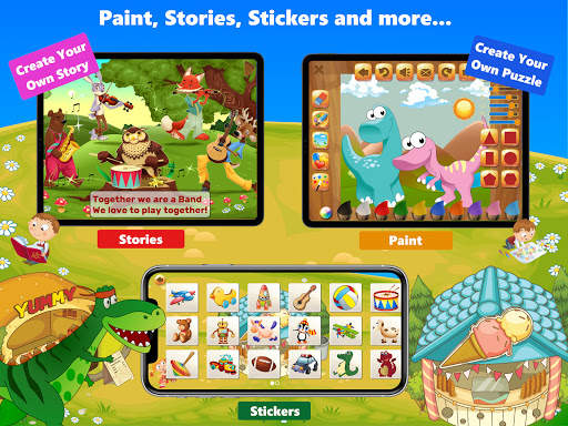 Dino Preschool Learning Games screenshot 14