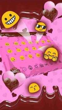 Chocolate Keyboard Theme screenshot 2