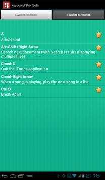 Keyboard Shortcuts Pro screenshot 11