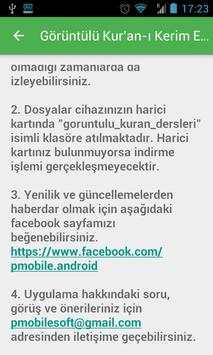 Görüntülü Kur'an-ı Kerim Öğren screenshot 8