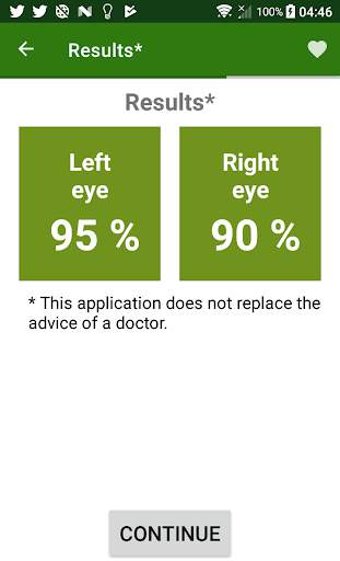 Eye exam 1 تصوير الشاشة